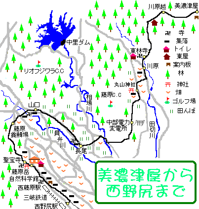 Map of rute