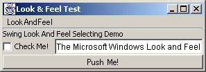 Windows Look and Feel̉ʗ