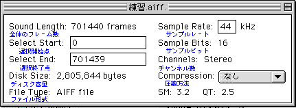ファイル情報